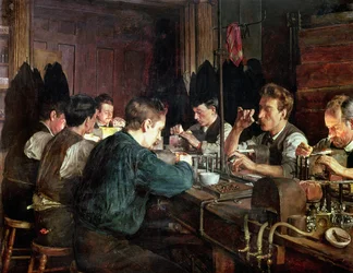Die Glasbläser, 1883